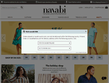 Tablet Screenshot of navabi-suomi.com